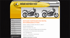 Desktop Screenshot of moto-fuerteventura.com